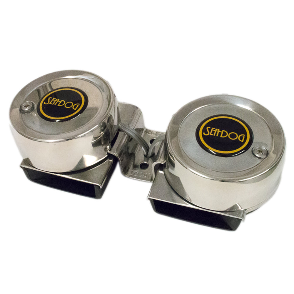 Sea-Dog - Max Blast Twin Mini Compact Horn — Quality Boat Parts