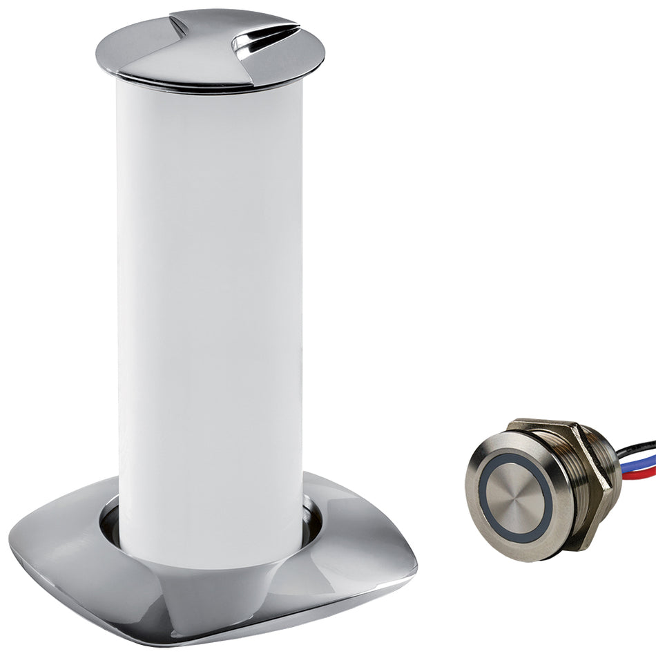 Sea-Dog - Aurora LED Pop-Up Table Light - 3W, Stainless Steel, Touch Dimmer Switch — Quality Boat Parts