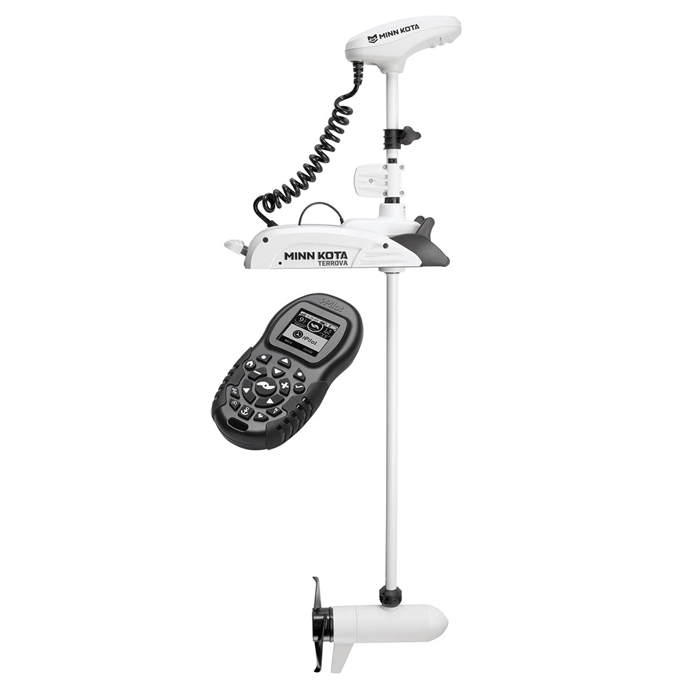 Minn Kota - Riptide Terrova 55 Trolling Motor - With i-Pilot Bluetooth, 12V, 55lb, 60" — Quality Boat Parts
