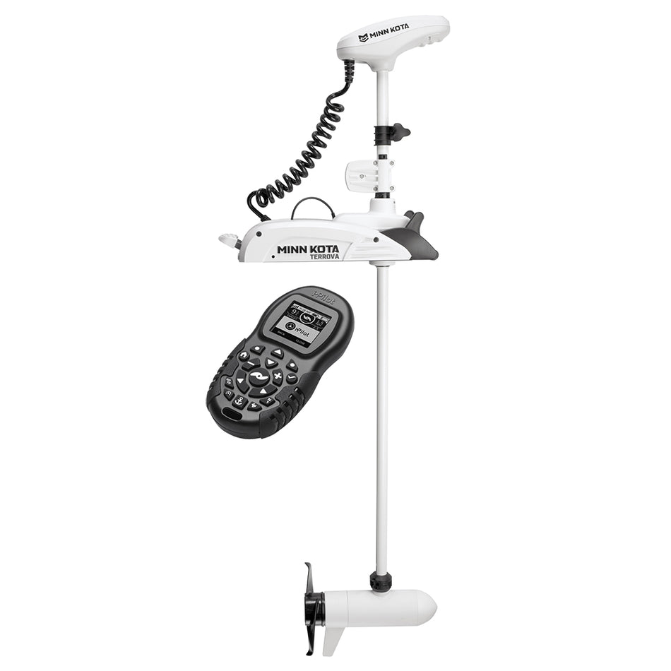 Minn Kota - Riptide Terrova 55 Trolling Motor - With i-Pilot Bluetooth, 12V, 55lb, 60" — Quality Boat Parts