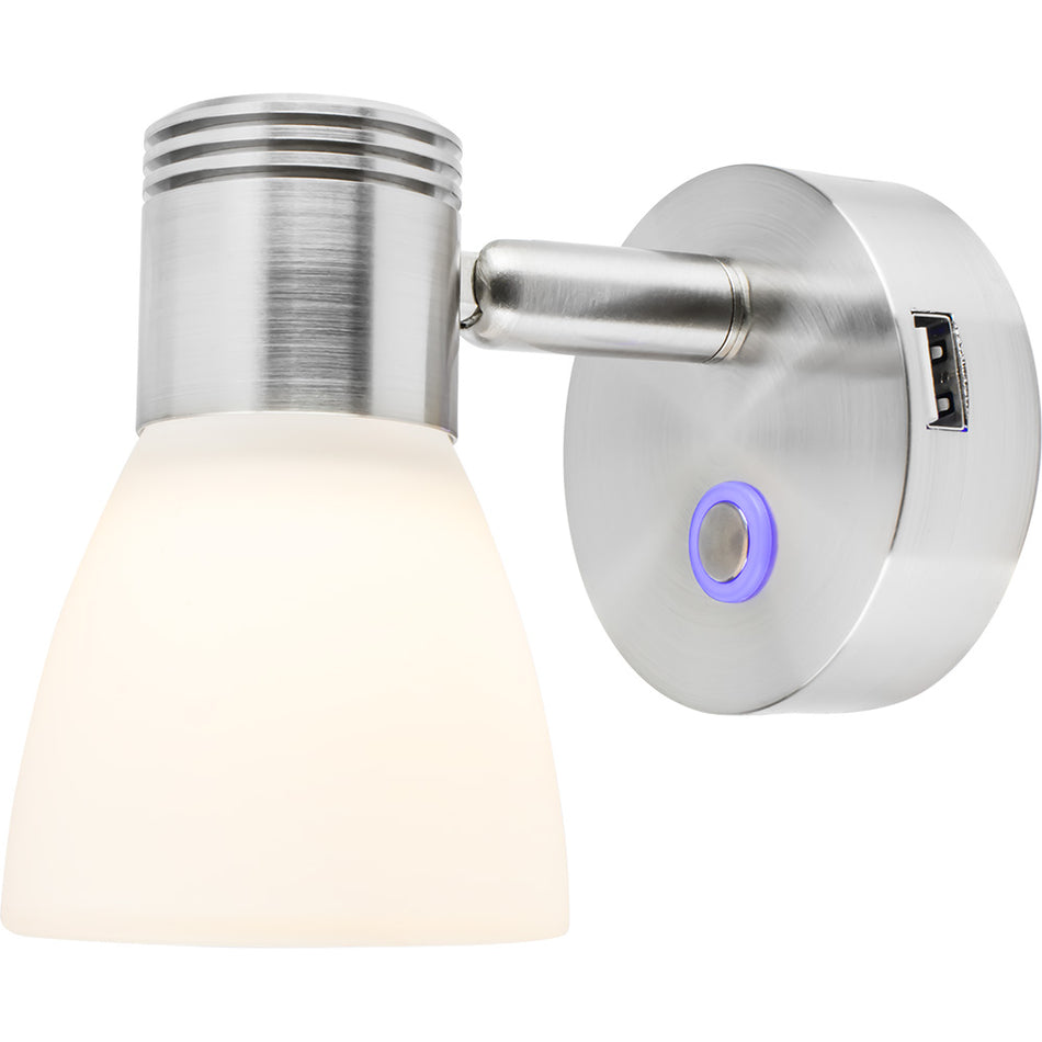 Sea-Dog - Reading Light - Touch Dimmer & USB Port — Quality Boat Parts
