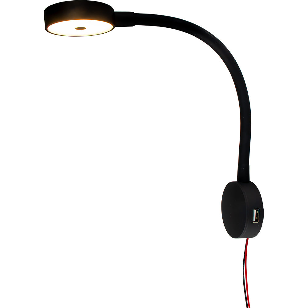 Sea-Dog - LED Flex Neck Light - USB Socket, Red/White Light — Quality Boat Parts