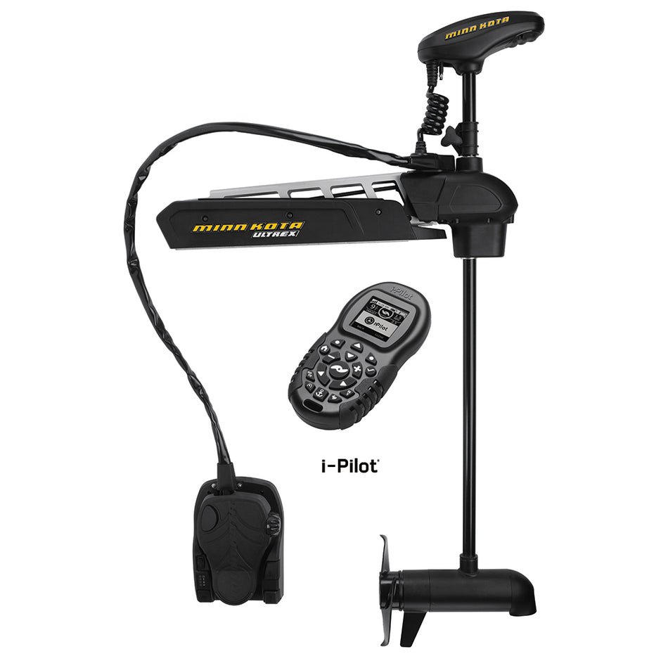 Minn Kota - Ultrex 112/US2 Trolling Motor - With i-Pilot Bluetooth, 36V, 112lb, 52" — Quality Boat Parts