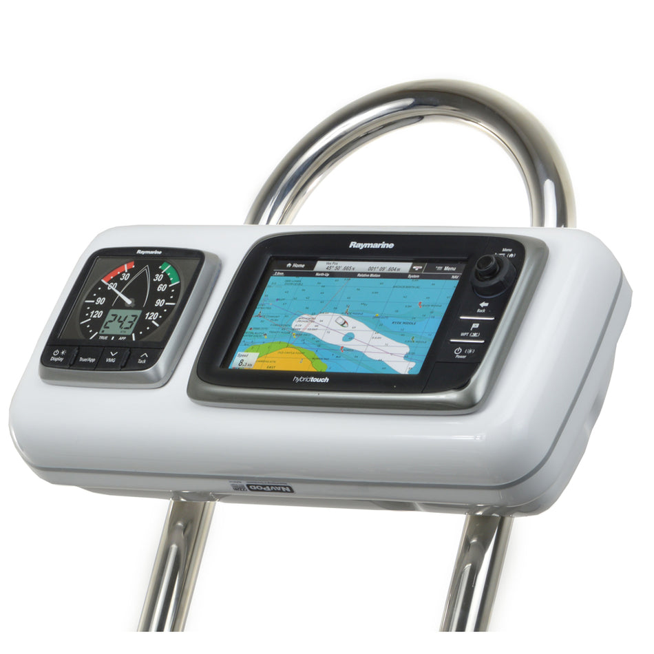 NavPod - GP1512 SystemPod Pre-Cut, For Raymarine e7/e7D, 1 Instrument, For 9.5" Wide Guard — Quality Boat Parts