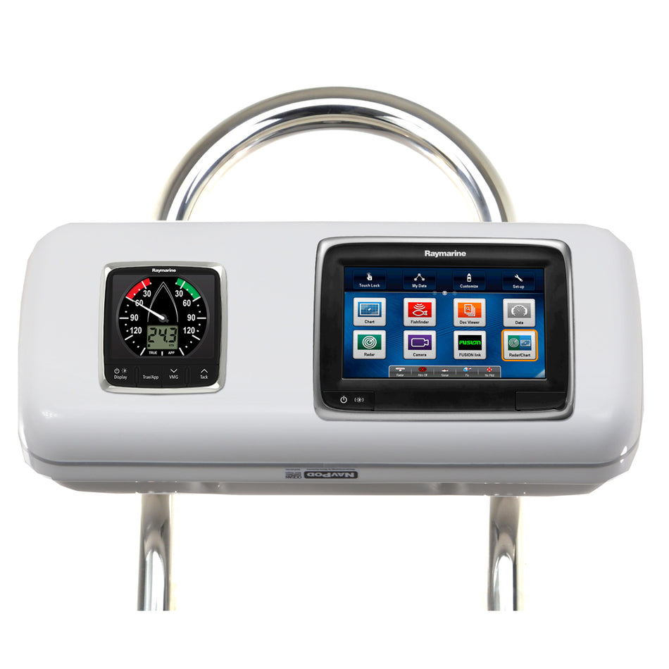 NavPod - GP1513 SystemPod Pre-Cut - For Raymarine a75,a77,a78, 1 Instrument, For 9.5" Wide Guard — Quality Boat Parts