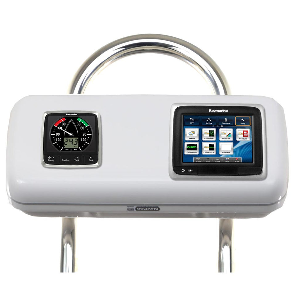 NavPod - GP1517 SystemPod Pre-Cut - For Raymarine a65,a67,a68, 1 Instrument, For 9.5" Wide Guard — Quality Boat Parts