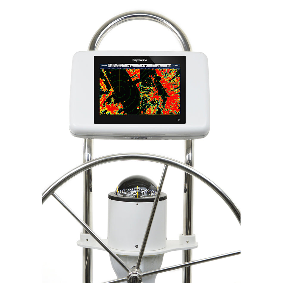 NavPod - GP1213 SailPod Pre-Cut - For Raymarine gS125 Glass Bridge, For 9.5" Wide Guard — Quality Boat Parts