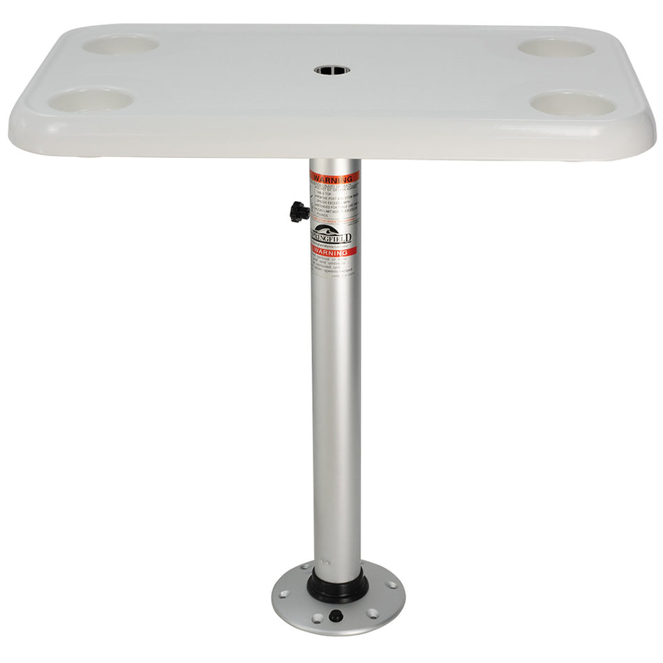 Springfield Marine - Rectangle Table Package - White Thread-Lock — Quality Boat Parts