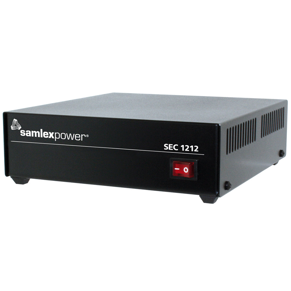 Samlex - Desktop Switching Power Supply - 120VAC Input, 12V Output, 10 Amp — Quality Boat Parts