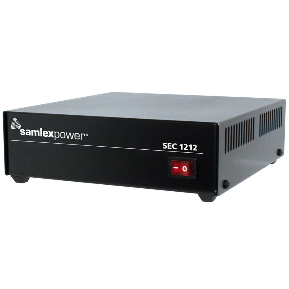 Samlex - Desktop Switching Power Supply - 120VAC Input, 12V Output, 10 Amp — Quality Boat Parts