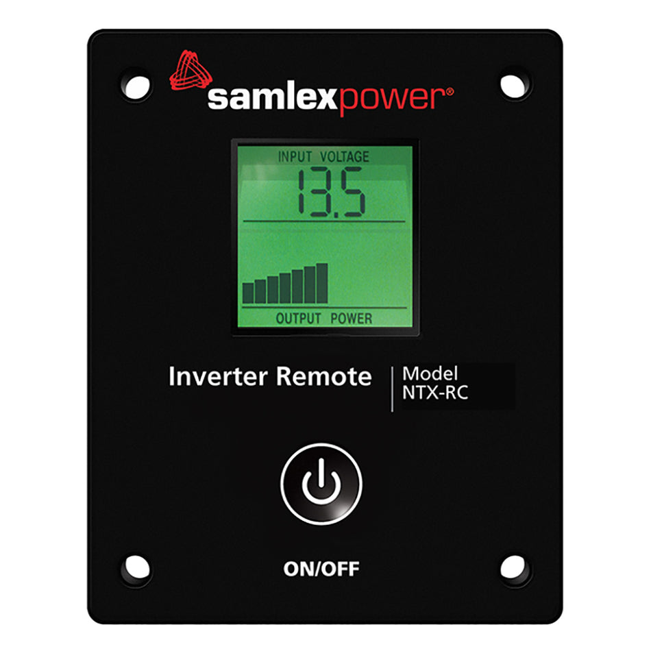 Samlex - Remote Control - LCD Screen, NTX Inverters — Quality Boat Parts