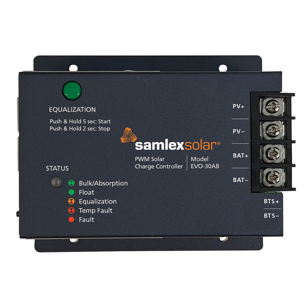 Samlex - Solar Charge Controller - 12/24V, 30A — Quality Boat Parts