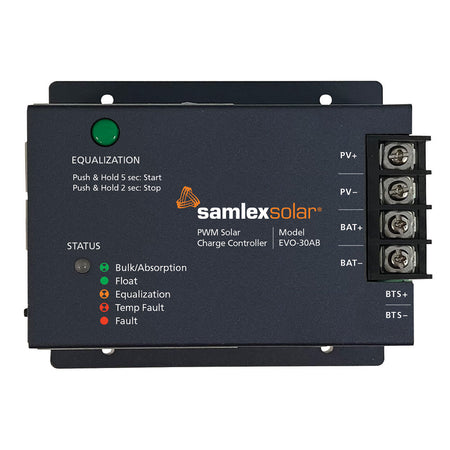 Samlex - Solar Charge Controller - 12/24V, 30A — Quality Boat Parts