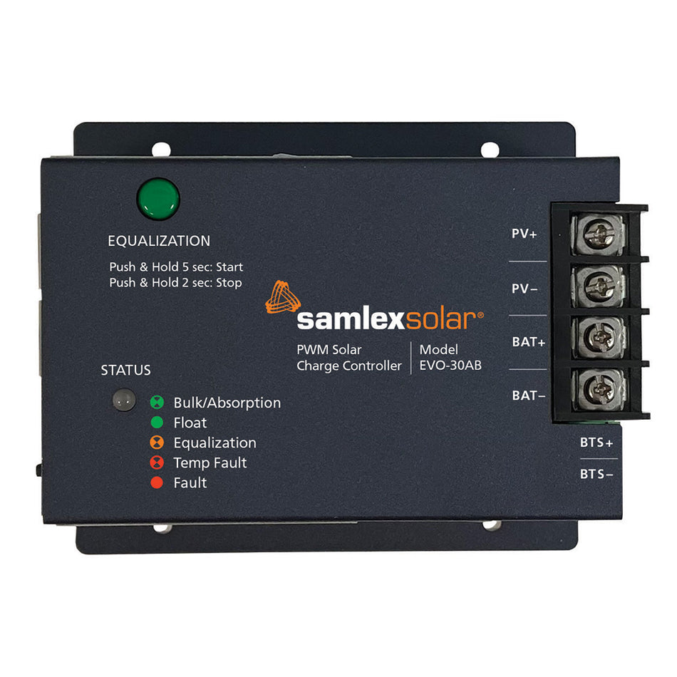 Samlex - Solar Charge Controller - 12/24V, 30A — Quality Boat Parts