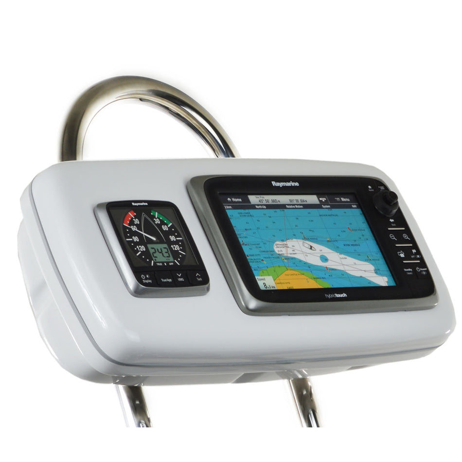 NavPod - GP1040-15 SystemPod Pre-Cut - For Raymarine c95/c97/e95/e97, 1 Instrument, For 9.5" Wide Guard — Quality Boat Parts