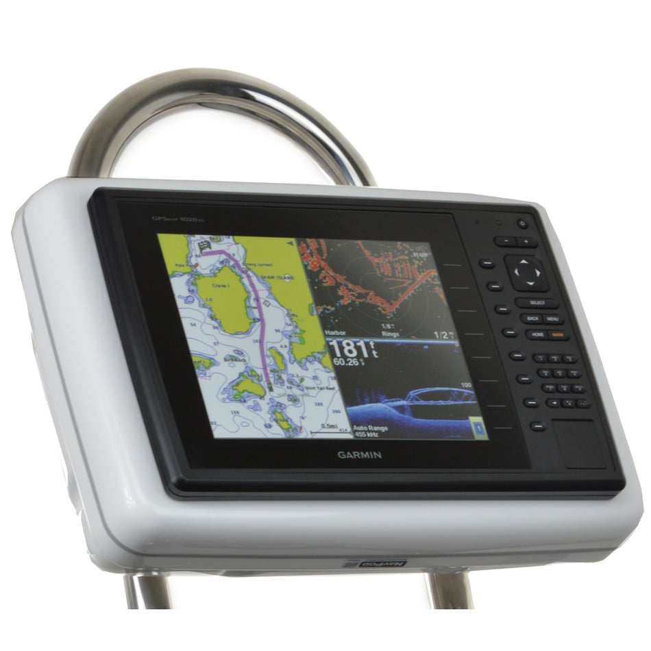NavPod - GP1201 SailPod Pre-Cut - For Garmin 1020, 1020xs, 1040xs, For 9.5" Wide Guard — Quality Boat Parts