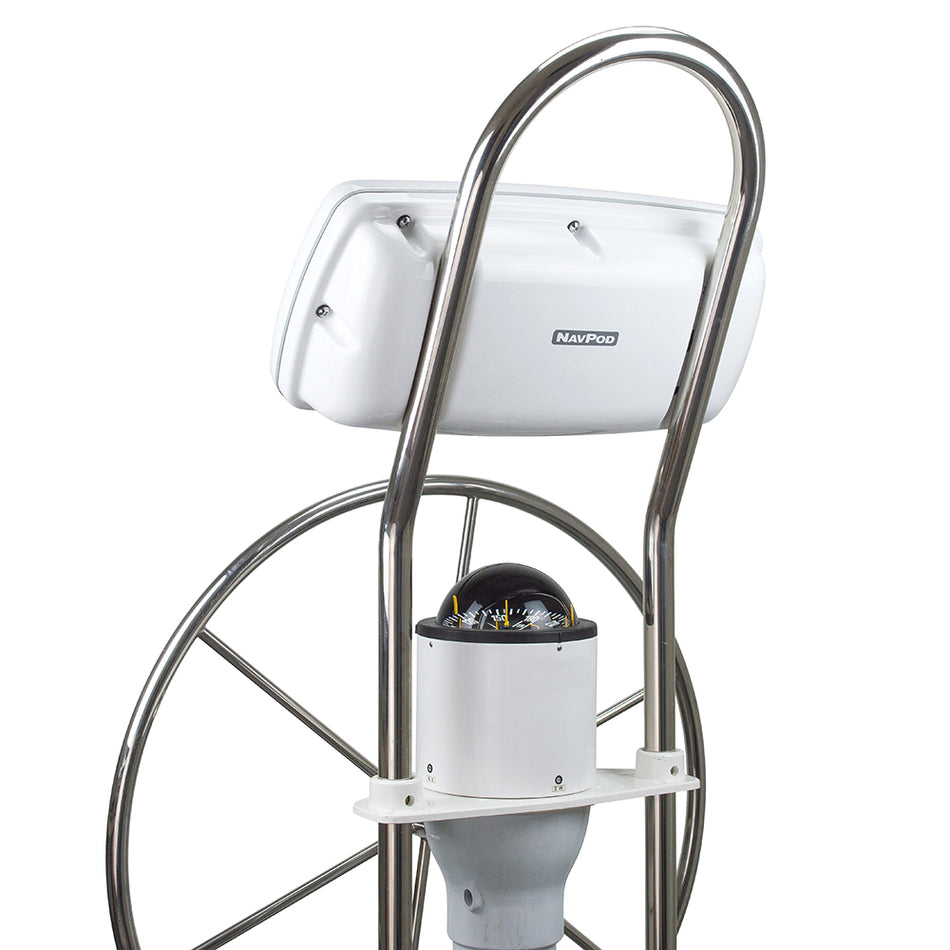 NavPod - SystemPod Pre-Cut - For Raymarine AXIOM 9, For 12" Wide Guard — Quality Boat Parts