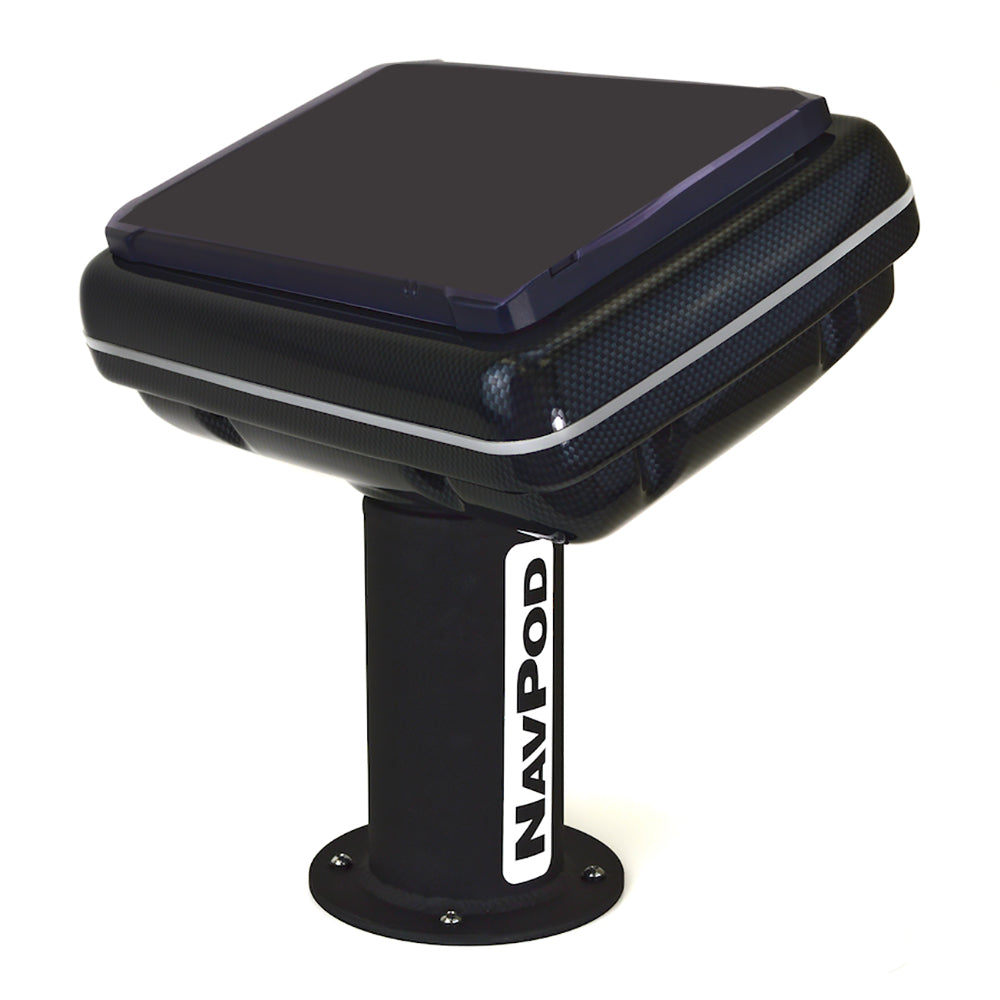 NavPod - PedestalPod 70 Pre-Cut - For Raymarine eS127, eS128 AXIOM PRO 12, Carbon Series — Quality Boat Parts