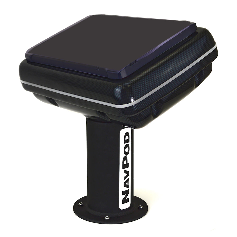 NavPod - PedestalPod 70 Pre-Cut - For Garmin GPSMAP 7412xsv, 7612xsv, Carbon Series — Quality Boat Parts