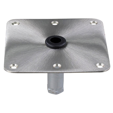 Springfield Marine - KingPin Stainless Steel Square Base - Threaded — Quality Boat Parts