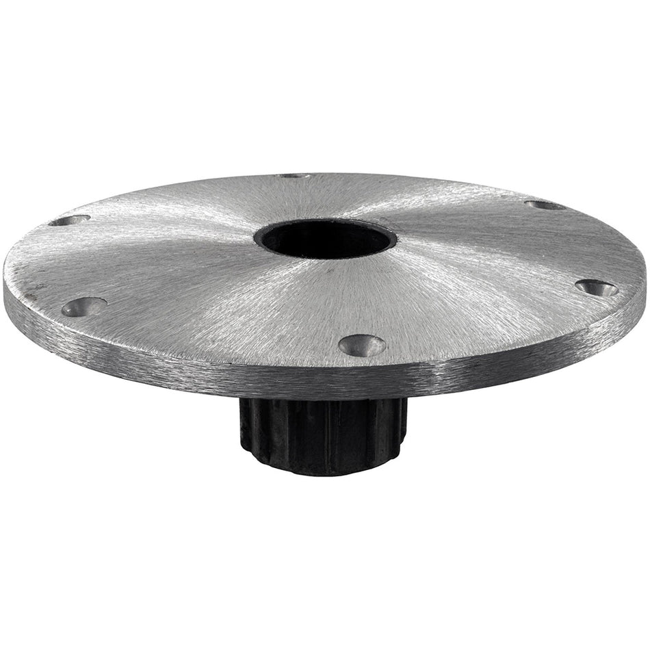 Springfield Marine - Spring-Lock 9" Round Base Satin — Quality Boat Parts
