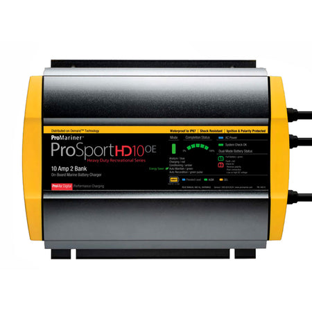ProMariner - Pro Sport Battery Charger - 10 Amp, 2-Bank — Quality Boat Parts
