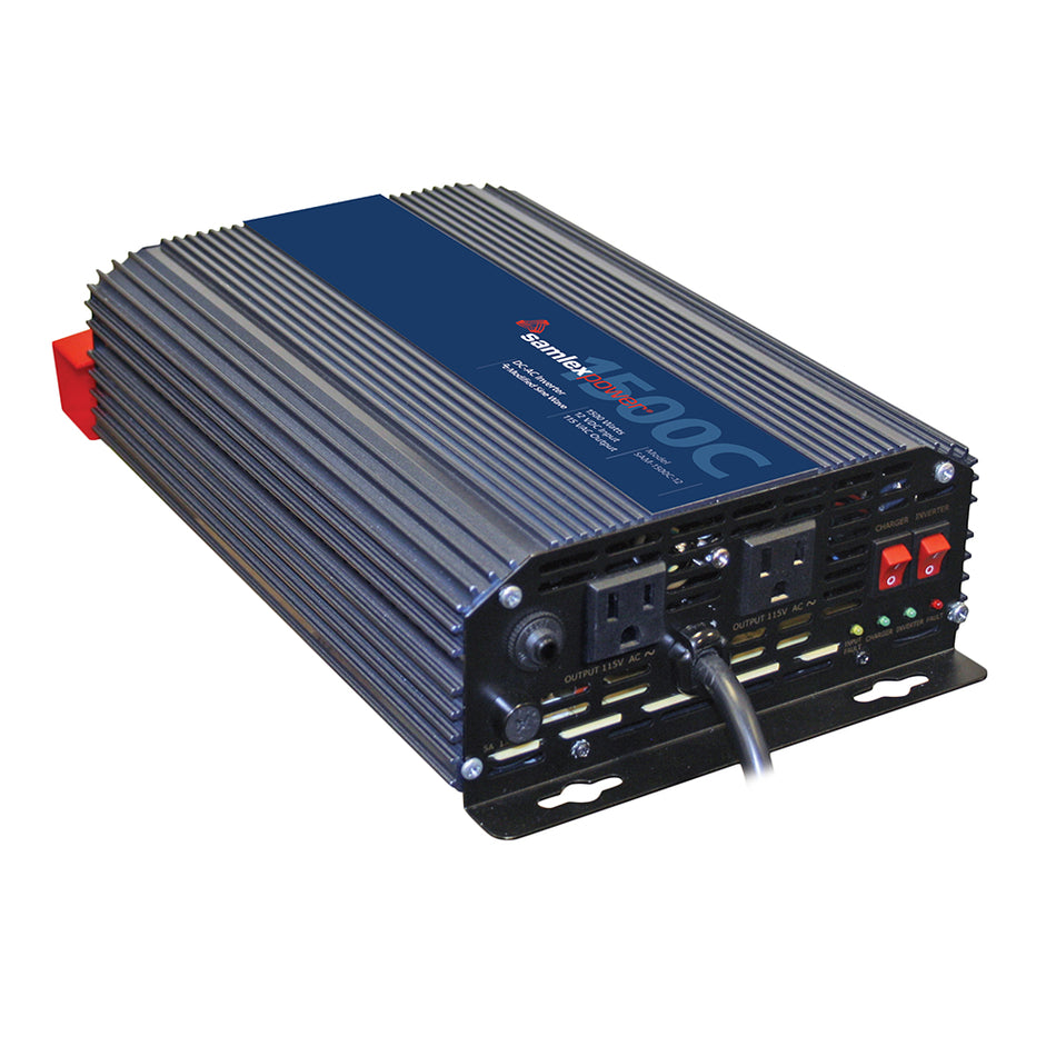 Samlex - Modified Sine Wave Inverter/Charger - 12V, 1500W — Quality Boat Parts
