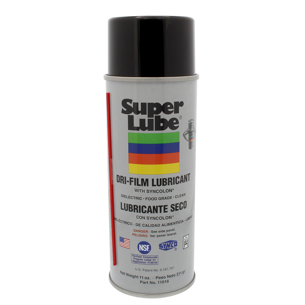 Super Lube - Dri-Film Aerosol - With Syncolon, 11oz — Quality Boat Parts