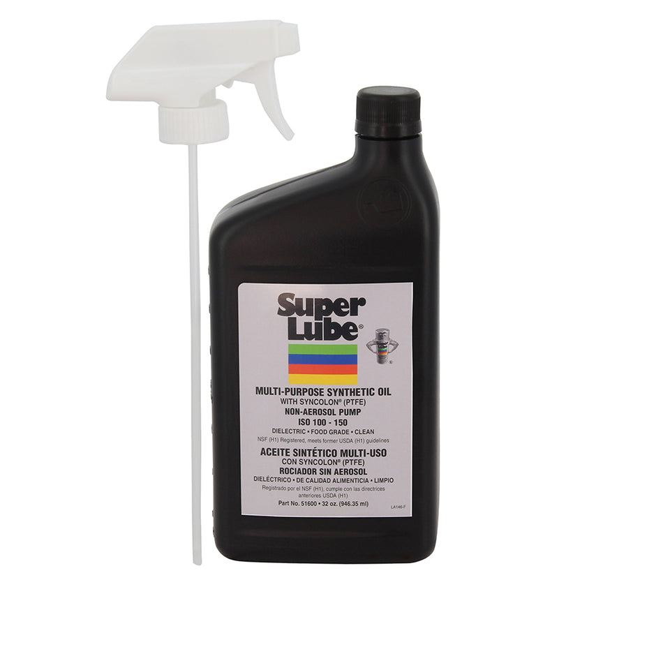 Super Lube - Food Grade Synthetic Oil - 1qt Trigger Sprayer — Quality Boat Parts