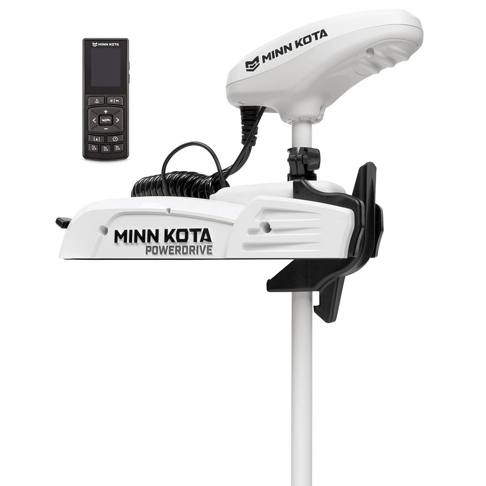 Minn Kota - Riptide PowerDrive 55 - Trolling Motor With Wireless Remote — Quality Boat Parts