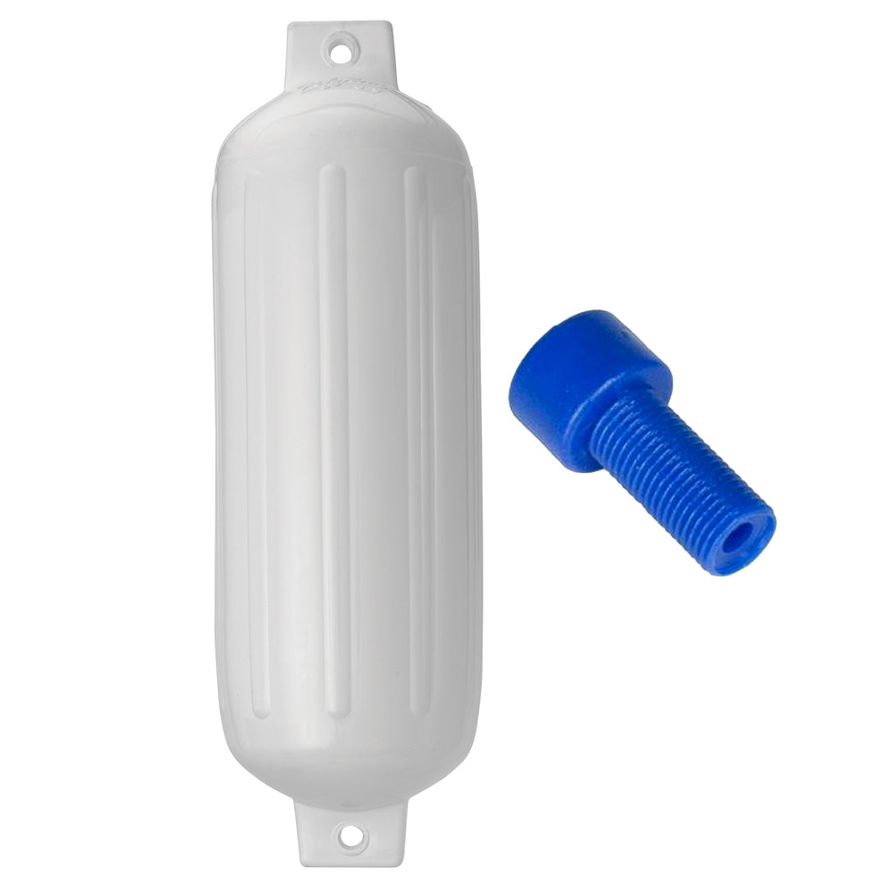 Polyform - G-5 Twin Eye Fender - 8.8" x 26.8", with Adapter — Quality Boat Parts