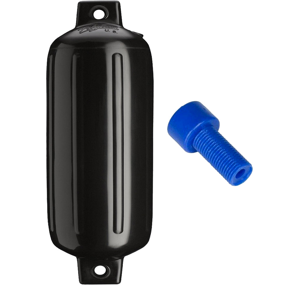 Polyform - G-6 Twin Eye Fender - 11" x 30", with Adapter — Quality Boat Parts