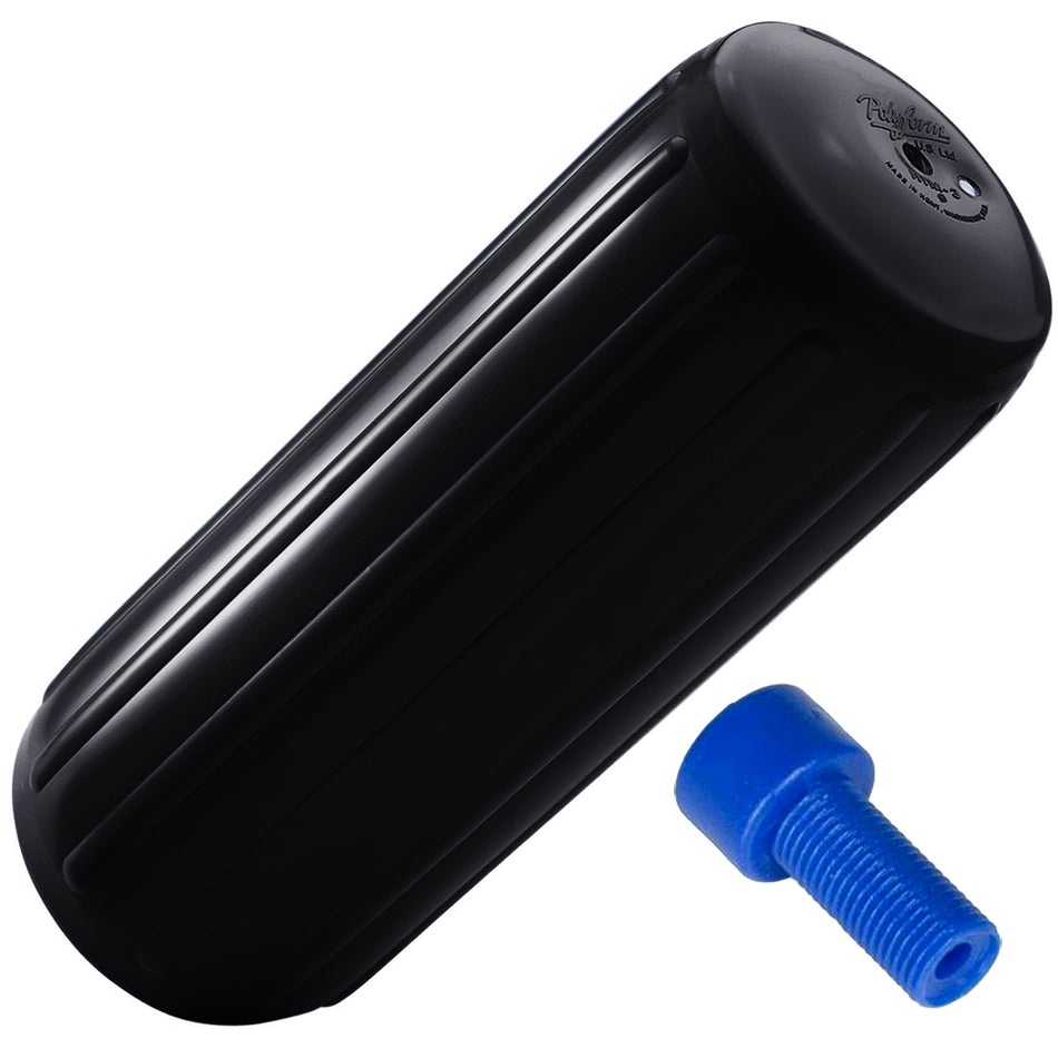 Polyform - HTM-2 Fender - 8.5" x 20.5", with Adapter — Quality Boat Parts