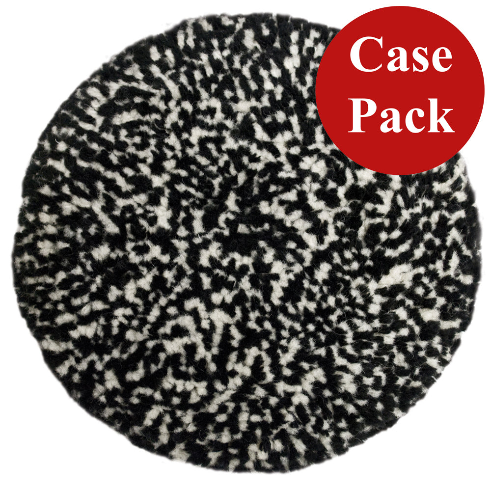 Presta - Wool Compounding Pad - Black & White Heavy Cut — Quality Boat Parts