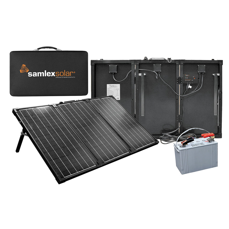 Samlex America - Portable Solar Charging Kit - 90W — Quality Boat Parts