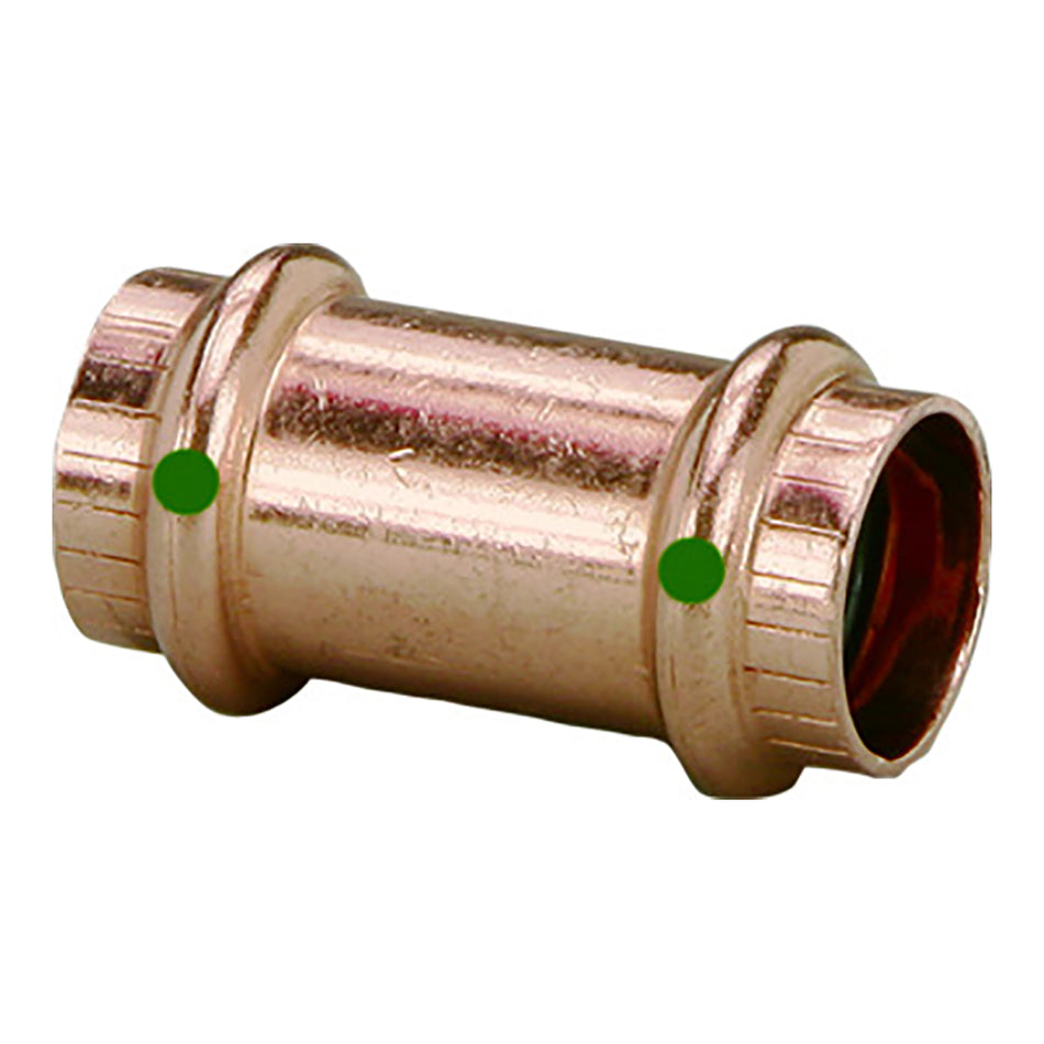 Viega - ProPress Copper Coupling - Without Stop — Quality Boat Parts