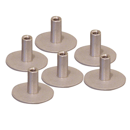 Weld Mount - Stainless Steel Standoff 1.25" Base - 1/4" x 20 Thread, 7.5" Tall, 6-Pack — Quality Boat Parts