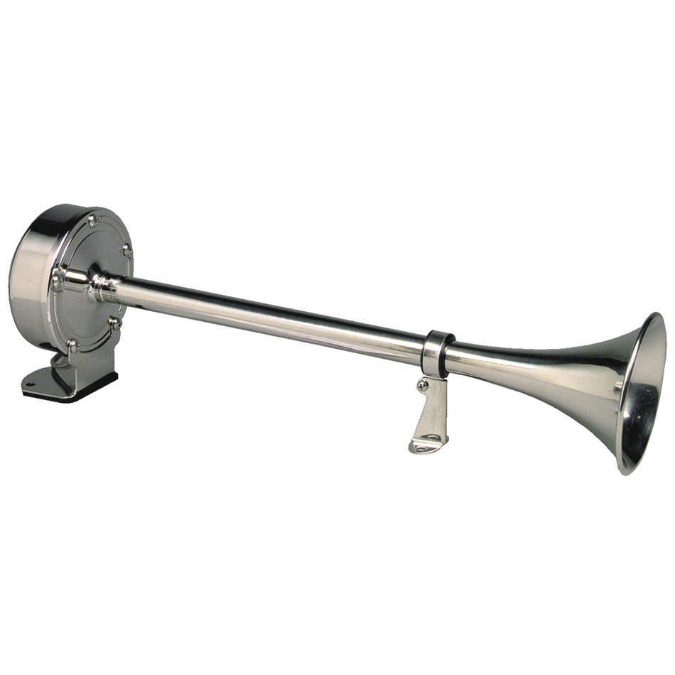 Schmitt Marine - Deluxe All-Stainless Horn - 24V — Quality Boat Parts