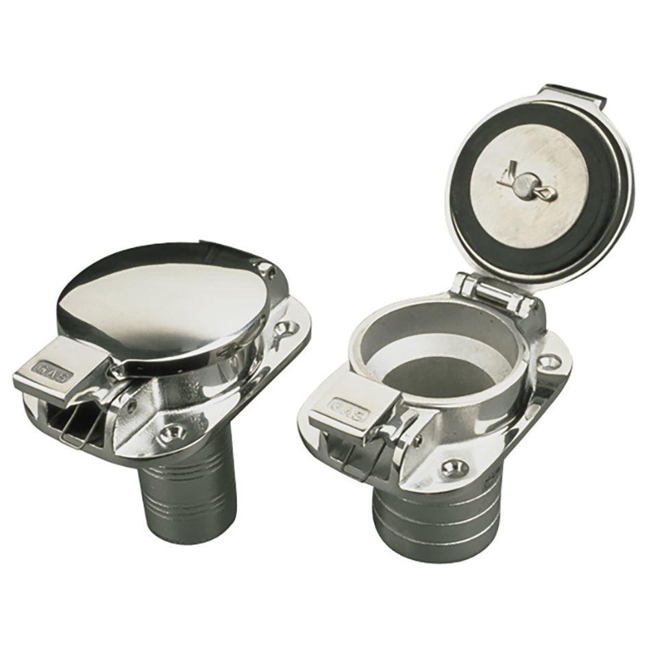Sea-Dog - Stainless Steel Flip Top Deck Fill — Quality Boat Parts