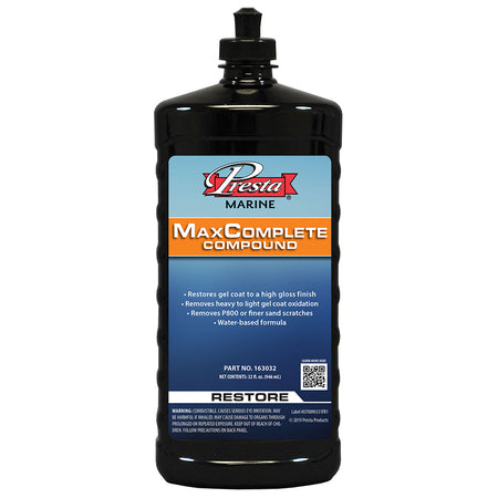 Presta - Max Complete Compound — Quality Boat Parts