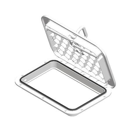 Sea-Dog - Triple Lock Rectangular Marine Hatch — Quality Boat Parts