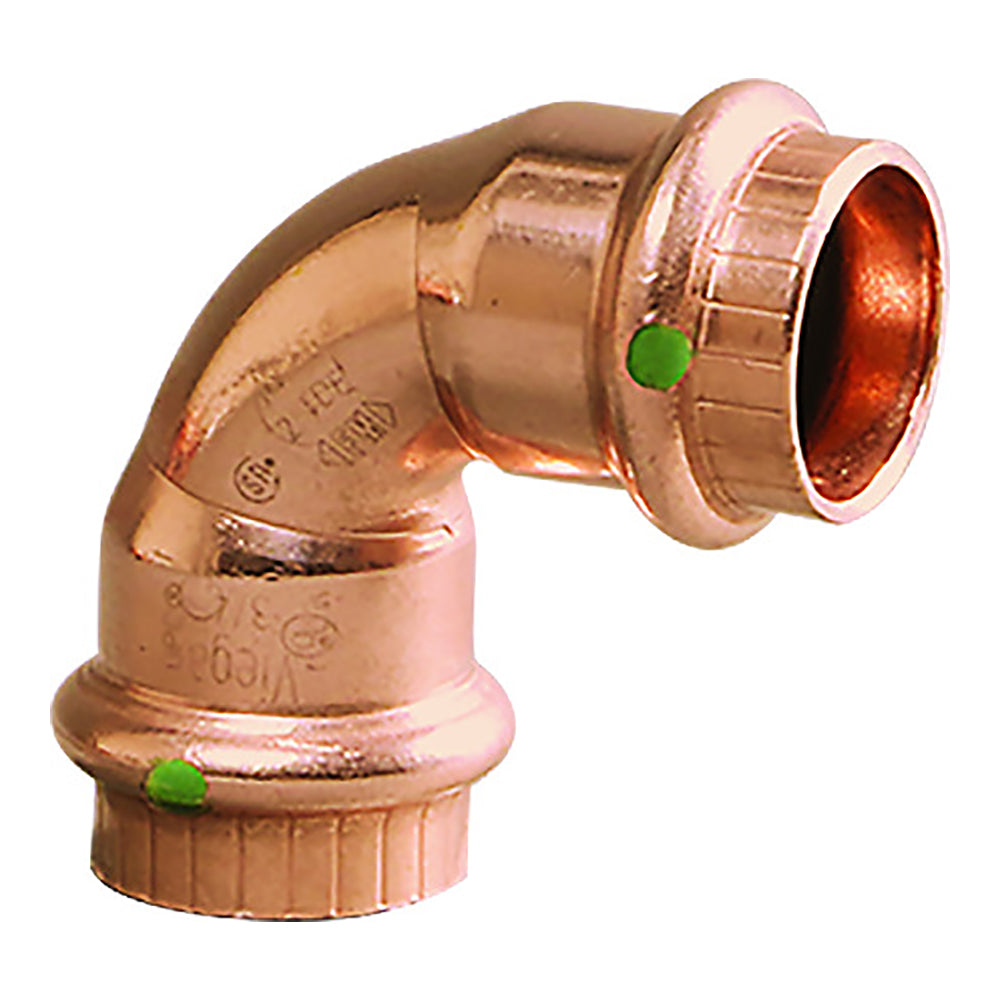 Viega - ProPress 90" Copper Elbow - Double Press Connection — Quality Boat Parts