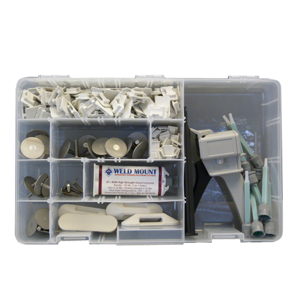 Weld Mount - Executive Adhesive & Fastener Kit - With aAT-8040 Adhesive — Quality Boat Parts