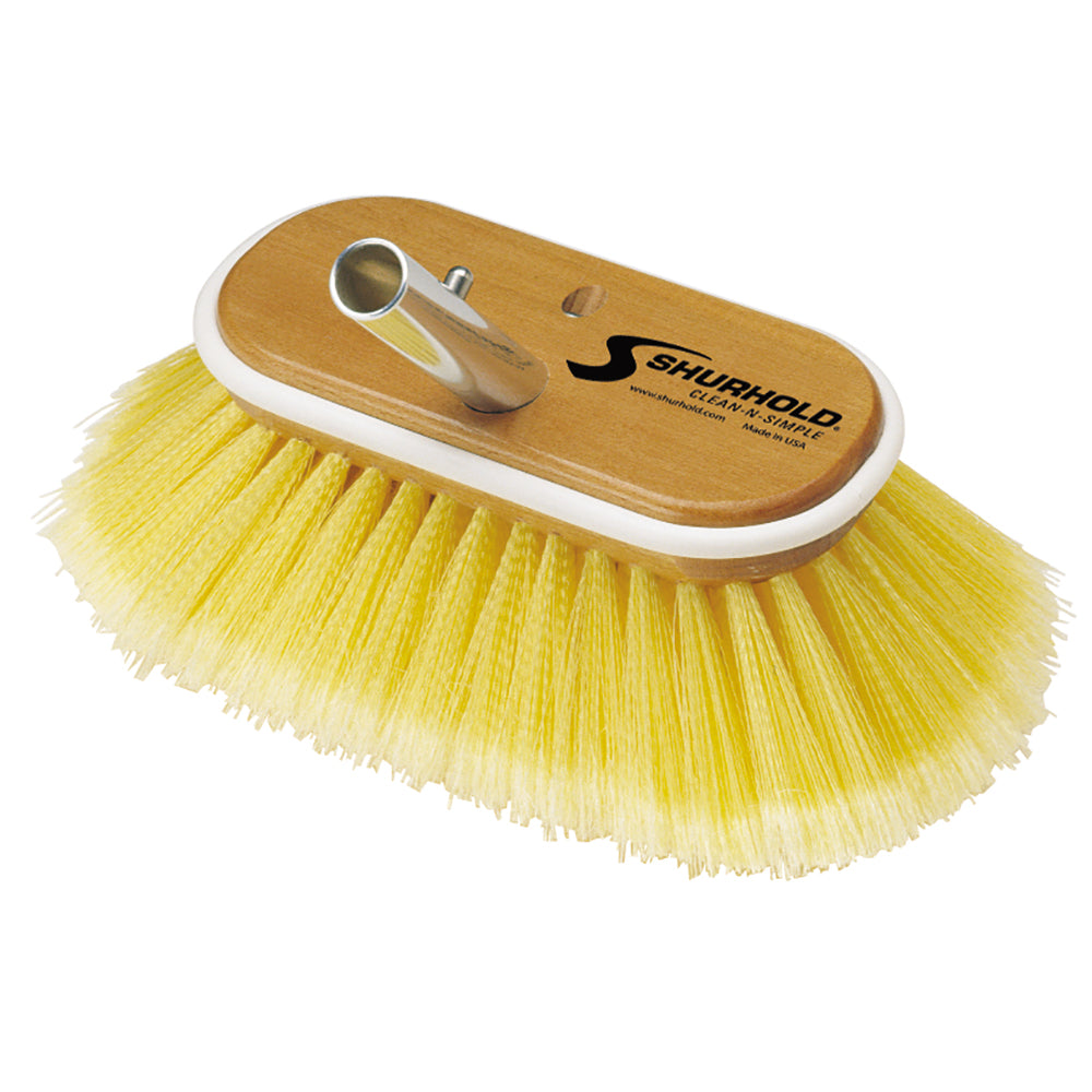 Shurhold - 6" Polystyrene Soft Bristles Deck Brush — Quality Boat Parts