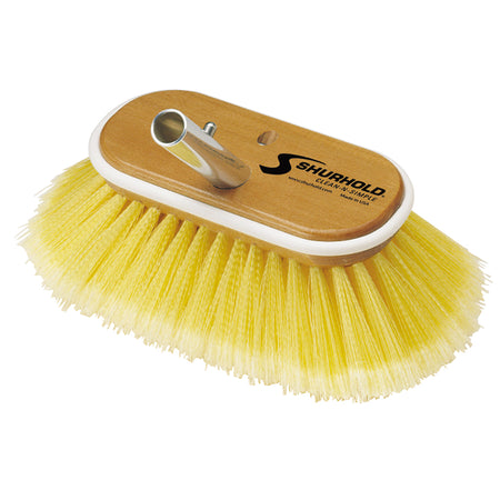 Shurhold - 6" Polystyrene Soft Bristles Deck Brush — Quality Boat Parts
