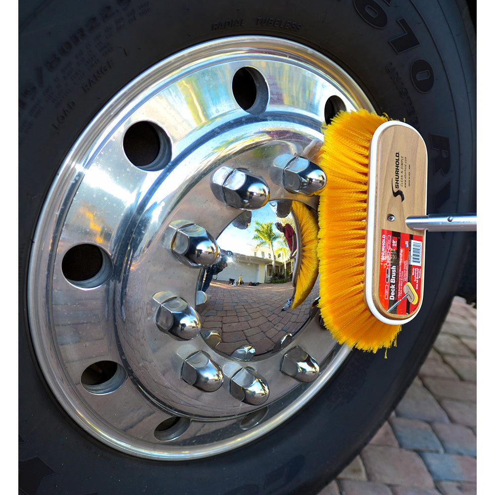 Shurhold - 6" Polystyrene Soft Bristles Deck Brush — Quality Boat Parts