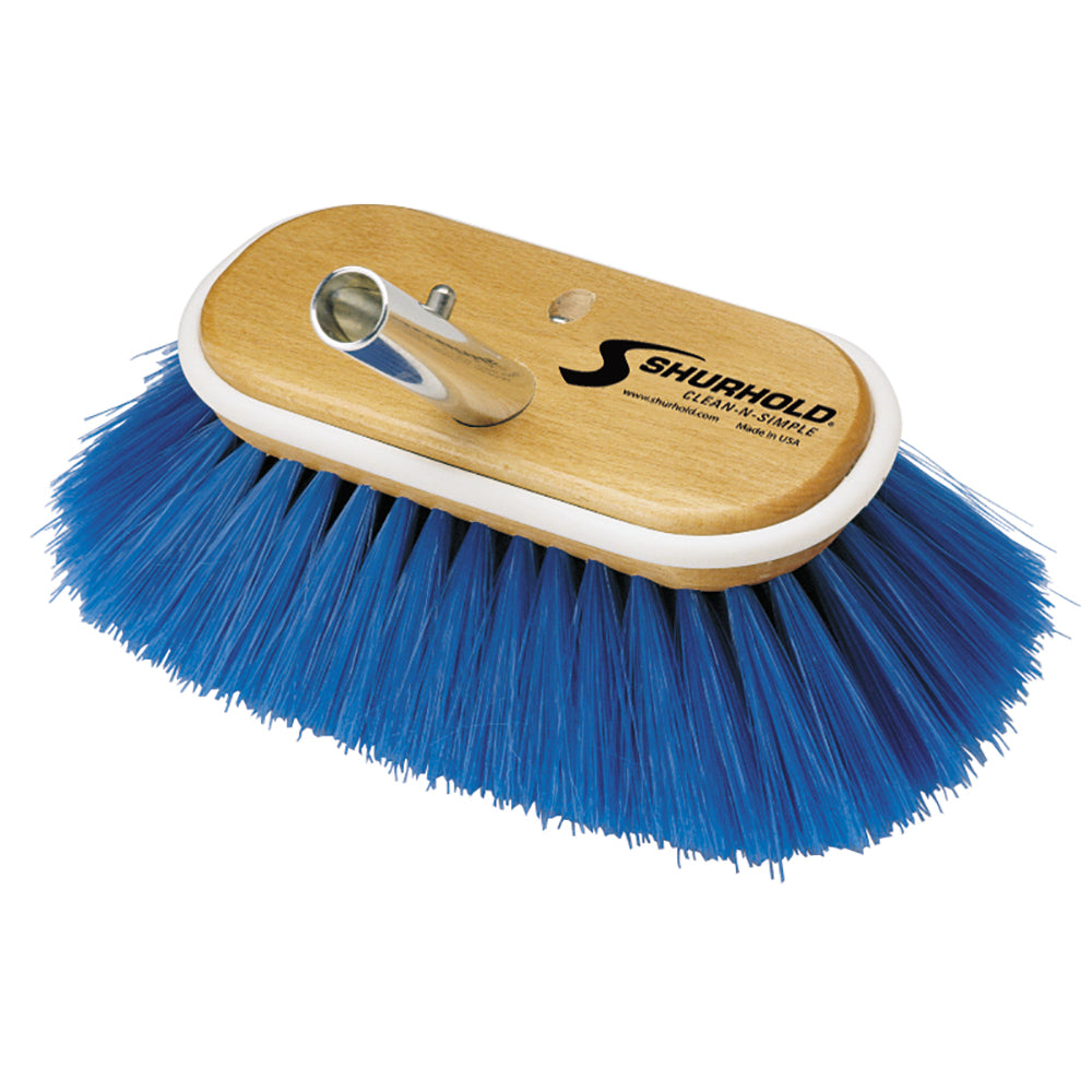 Shurhold - 6" Nylon Extra Soft Bristles Deck Brush — Quality Boat Parts