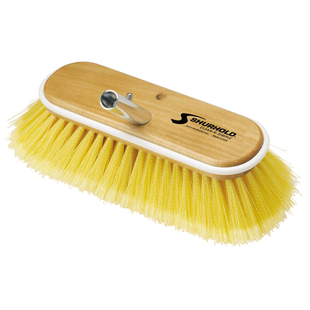 Shurhold - 10" Polystyrene Soft Bristle Brush — Quality Boat Parts