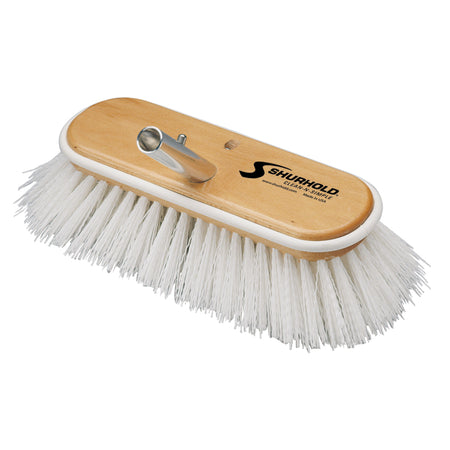 Shurhold - 10" Polypropylene Stiff Bristle Deck Brush — Quality Boat Parts
