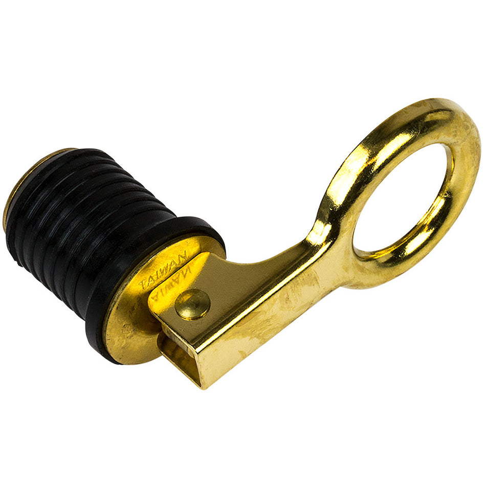 Sea-Dog - Brass Snap Handle Drain Plug — Quality Boat Parts